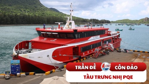 Vé Tàu Đi Côn Đảo Trần Đề Khứ Hồi (Tàu Trưng Nhị Sóc Trăng)