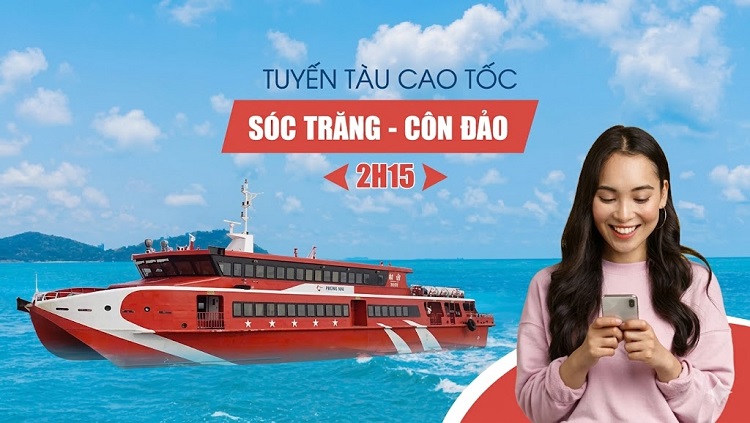 Tàu Côn Đảo - đặt vé tàu Côn Đảo thanh toán trực tuyến